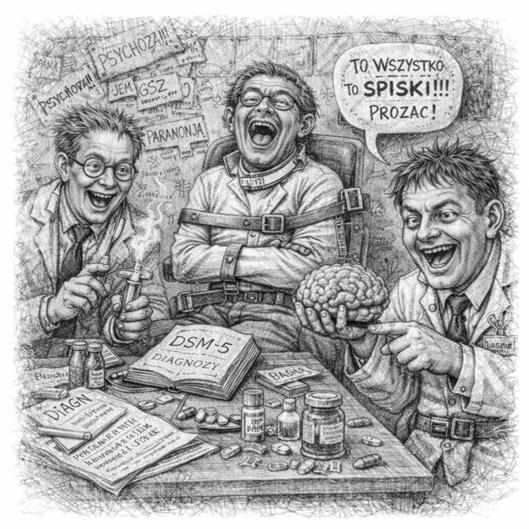 O Szarlatańskim Pseudoleczeniu zwanym Psychiatrią!